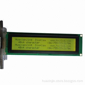 40 x 4-character LCD Module
